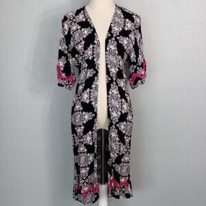 Art Class Kimono Beach Cover Up Girls Size L 10/12